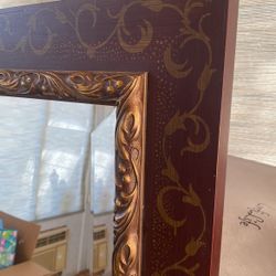 Beautiful 44 “ X  62” MIRROR Includes FRAME - Made In ITALY 🇮🇹 