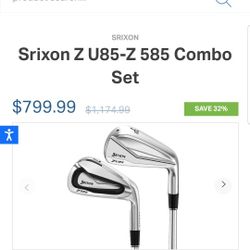 Srixon Z U85 - Z585 COMBO IRON SET