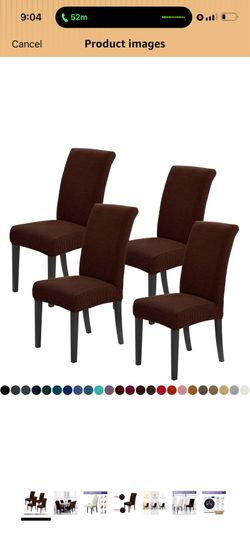 Chairs covers set of 4