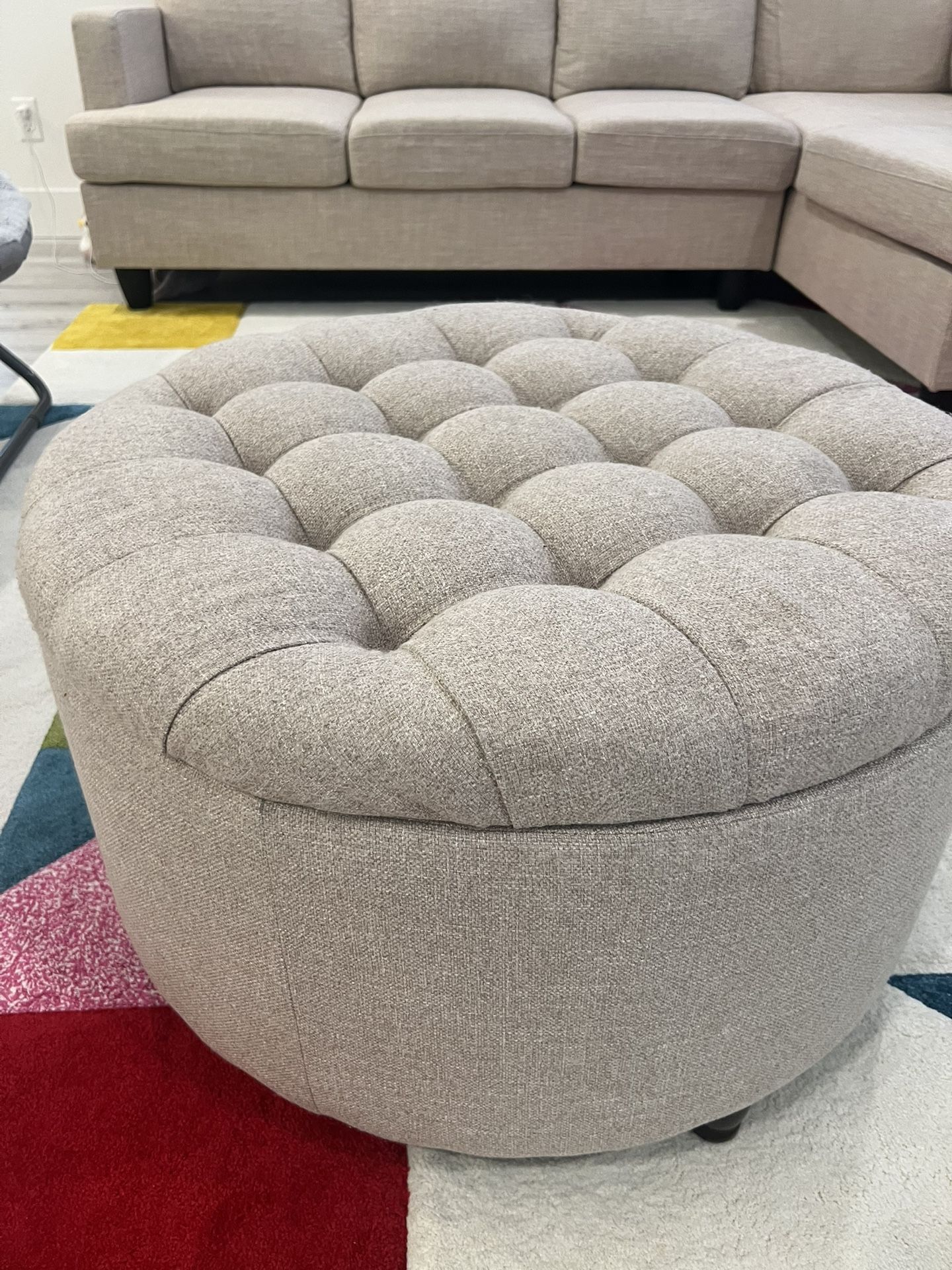 Noelle Upholstered Ottoman