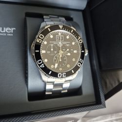 Tag Huerer Aqua Racer Chronograph 43mm 