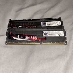 Ripjaw 8gb (2x4gb) ddr3 ram