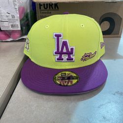 New Era Los Angeles Dodgers Big League Chew 59FIFTY Hat Cap 7 3/4