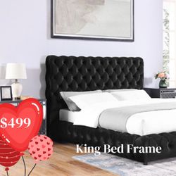 KING BED  FRAME 