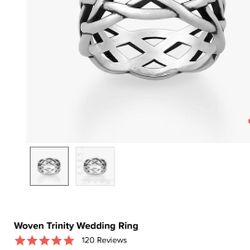 James Avery Wedding Band Size 7