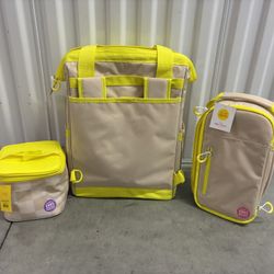 3 Coolers Mini Backpack And Bicycle Or Belt bag. 