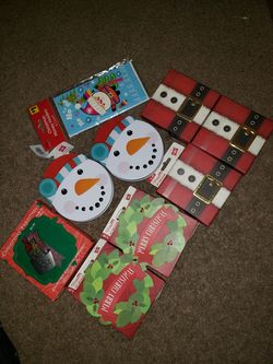 Gift card holders, money holders, and an ornament