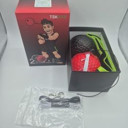 Boxing Reflex Ball 2 Difficulty Levels Boxing Ball with Headband TEKXYZ