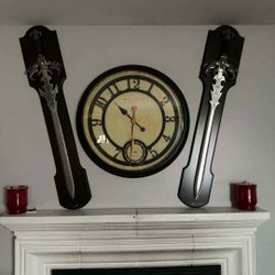 Clock And Swords