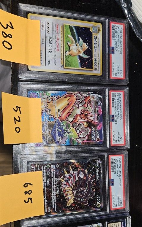 Pokemon Alt Arts And Gameboy Promo Psa 10