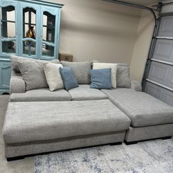 Grey Reversible Sectional 