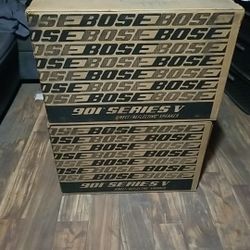 Bose 901 Series V Speakers (For Repair)