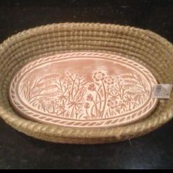 NEW NEW Serrv Handmade Fairtrade Woven Bread basket