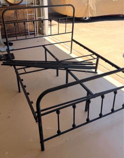 Free   Full size bed frame