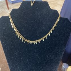 Monochromatic Magic Brass Choker - Necklace 