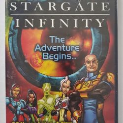Stargate Infinity The Adventure Begins Animated Sci-fi Kids Family DVD
