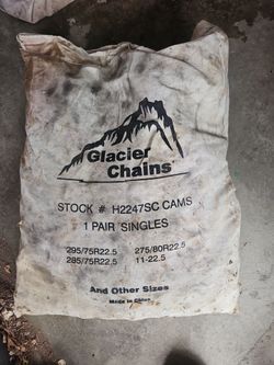 Big truck tire chains