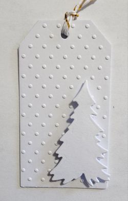 6pc Handmade White Gift Tags