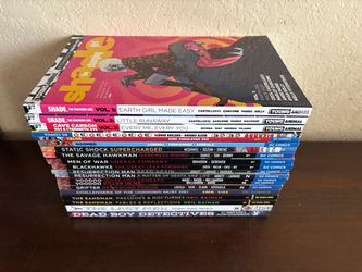 Vertigo & DC Comics TPB LOT VF PAPERBACK SET - 20 Books - Voodoo, Static Shock