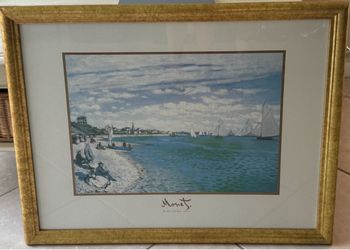 Monet painting
