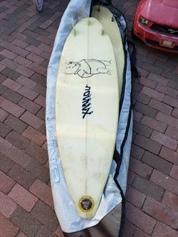 6 3" surfboard