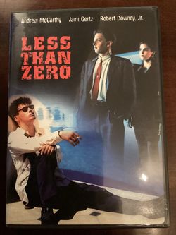 Less Than Zero DVD