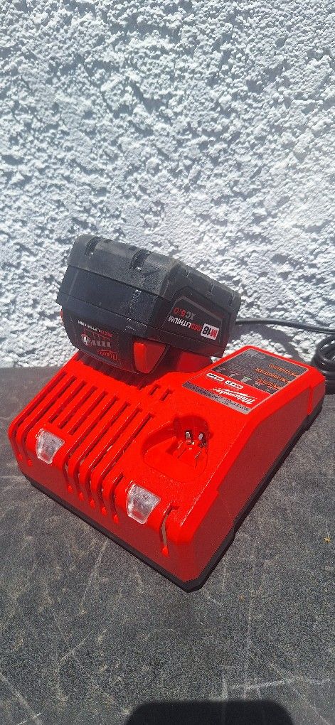 Milwaukee Battery 5ah And Charger M12/M18