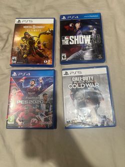 PS4 & PS5 Game Bundle – Lot of 4