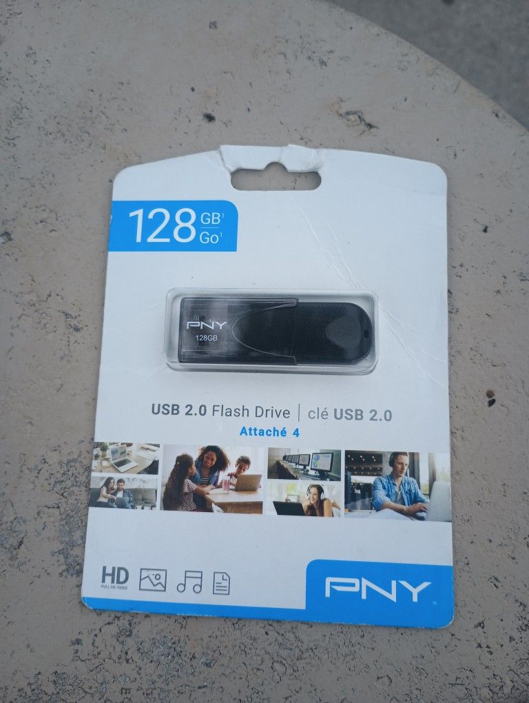 2 Unused New USB Giga Drives. 128gb Or 64gb