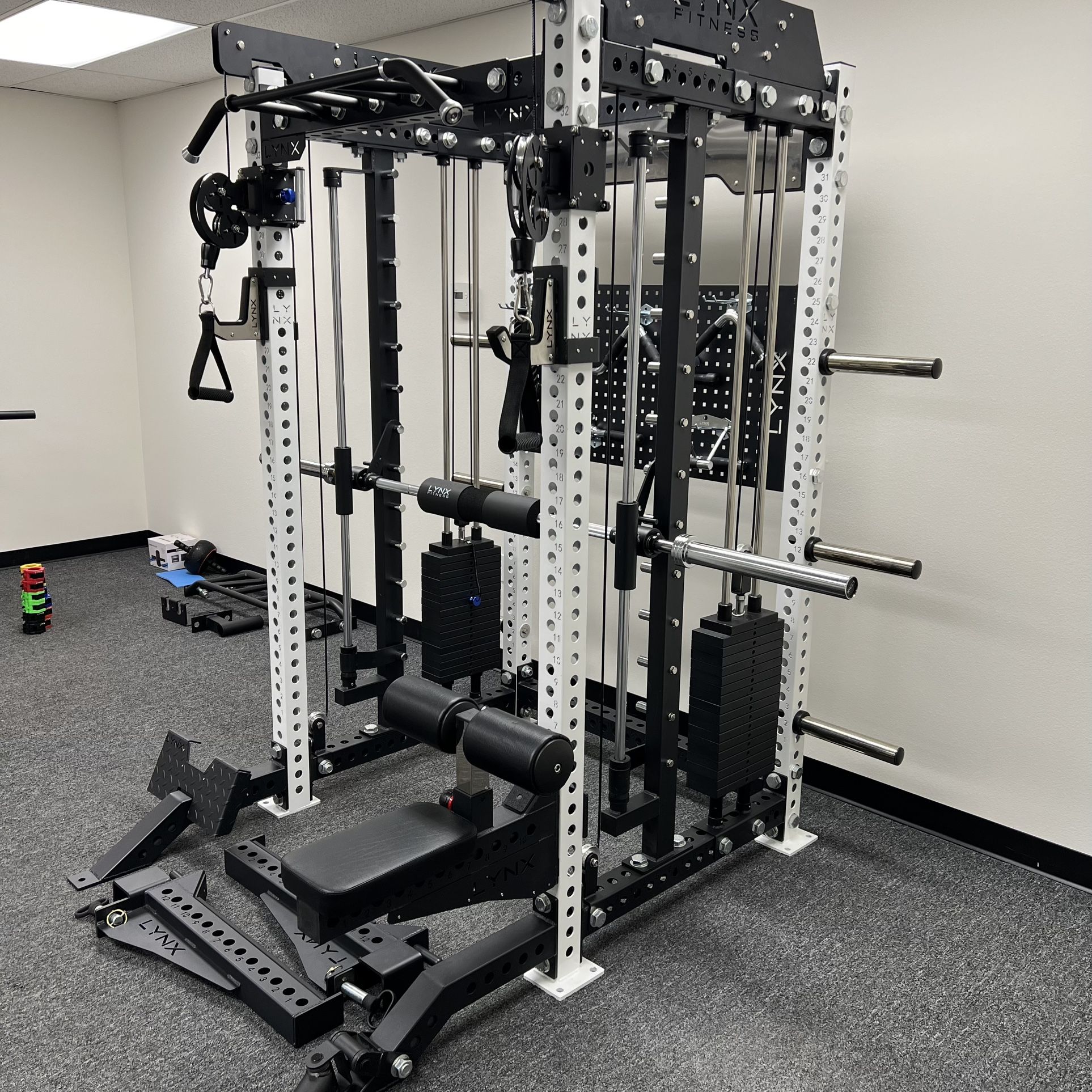 FREE DELIVERY🟢All In One Home Gym🟢 Functional Trainer🟢Smith Machine🟢Squat Rack🟢Cable Machine