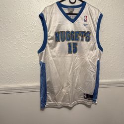 Carmelo Anthony Nuggets Basketball Jersey Size Large