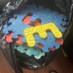 Free Floor Foam Letters 