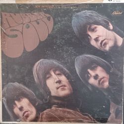 The Beatles ‎"Rubber Soul" 1966 Capitol Orig 1st Press ST 2442~ G+/VG