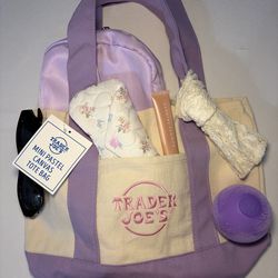 Trader Joe’s Mini Pastel Tote Bag