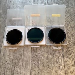 3x Nisi True Color ND-VARIO Pro Variable ND Filter bundle 77mm & 82mm