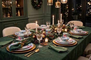 Beautiful Mikasa 22 Piece Watercolor Floral Dinnerware Set 🌸