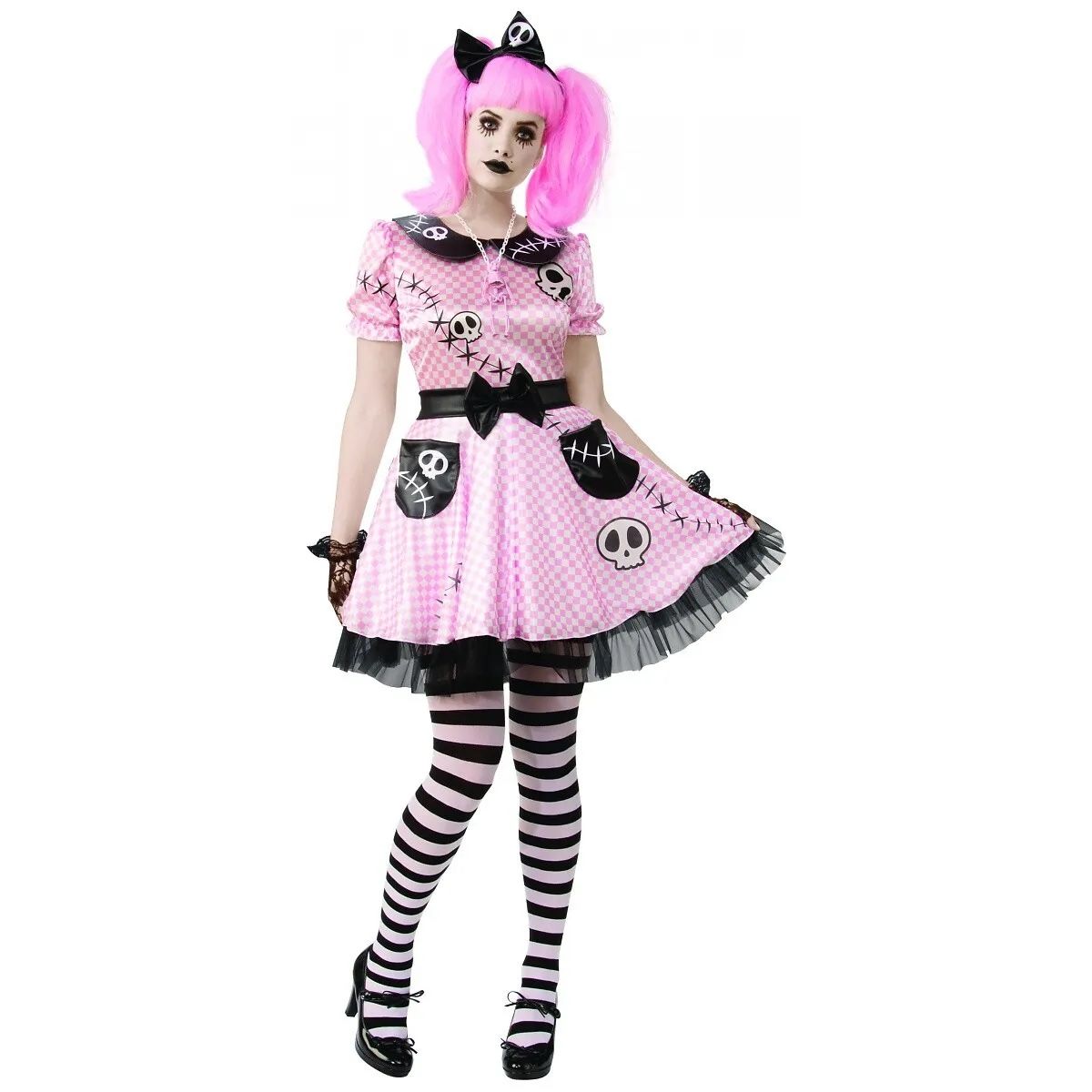 Wind Up Creepy Doll Costume For Adults
