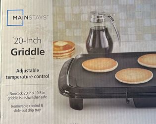Electric griddle