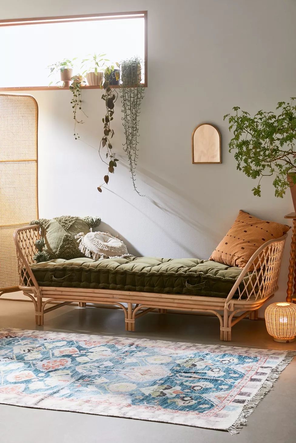 Wicker Bench Urban Outfitters