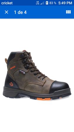 MENS WORK BOOTS WOLVERINE WATERPROOF SLIP OIL NEW SIZE 12