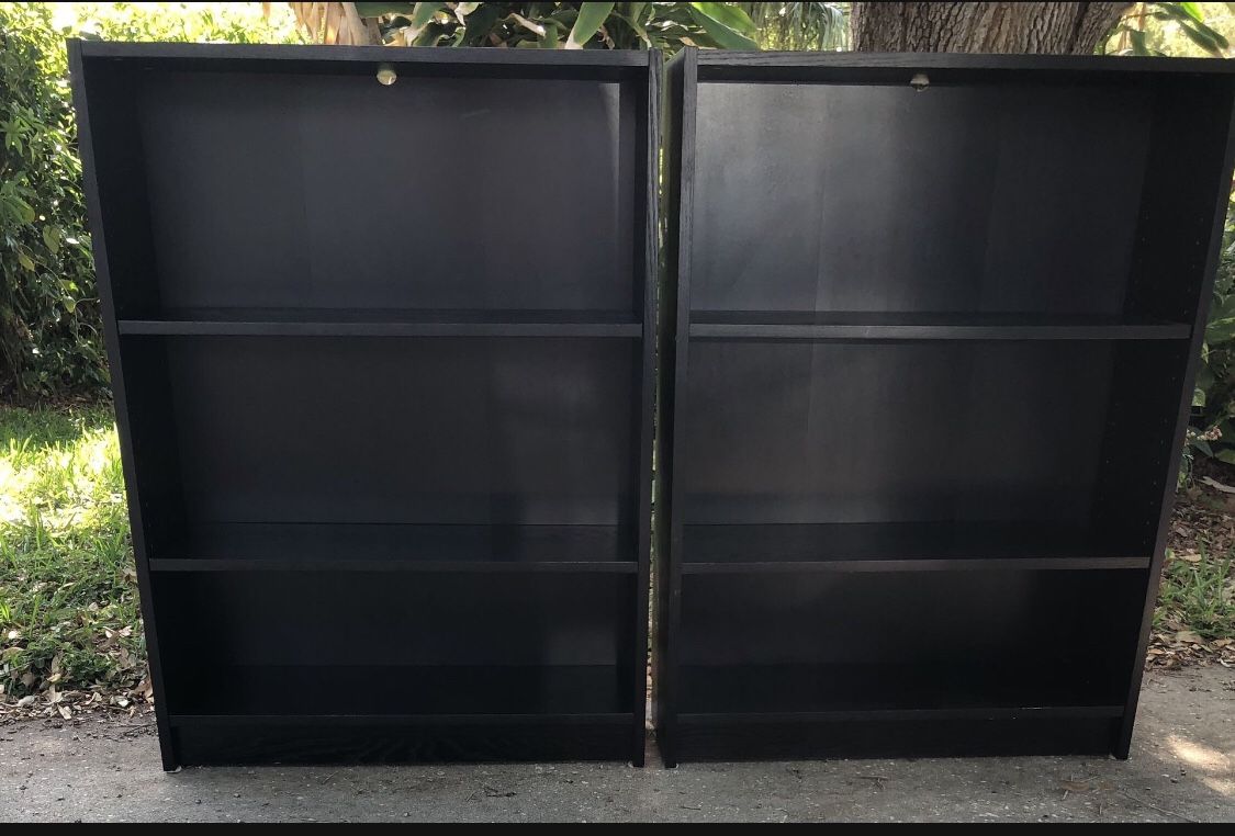 Brown Bookcases (2)