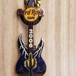 Hard Rock Cafe 2006 Phoenix Guitar Pin 