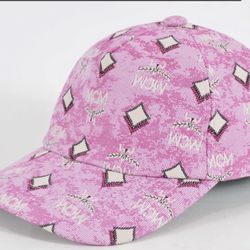 MCM Women’s jacquard Verona’s Visetos Adjustable Hat