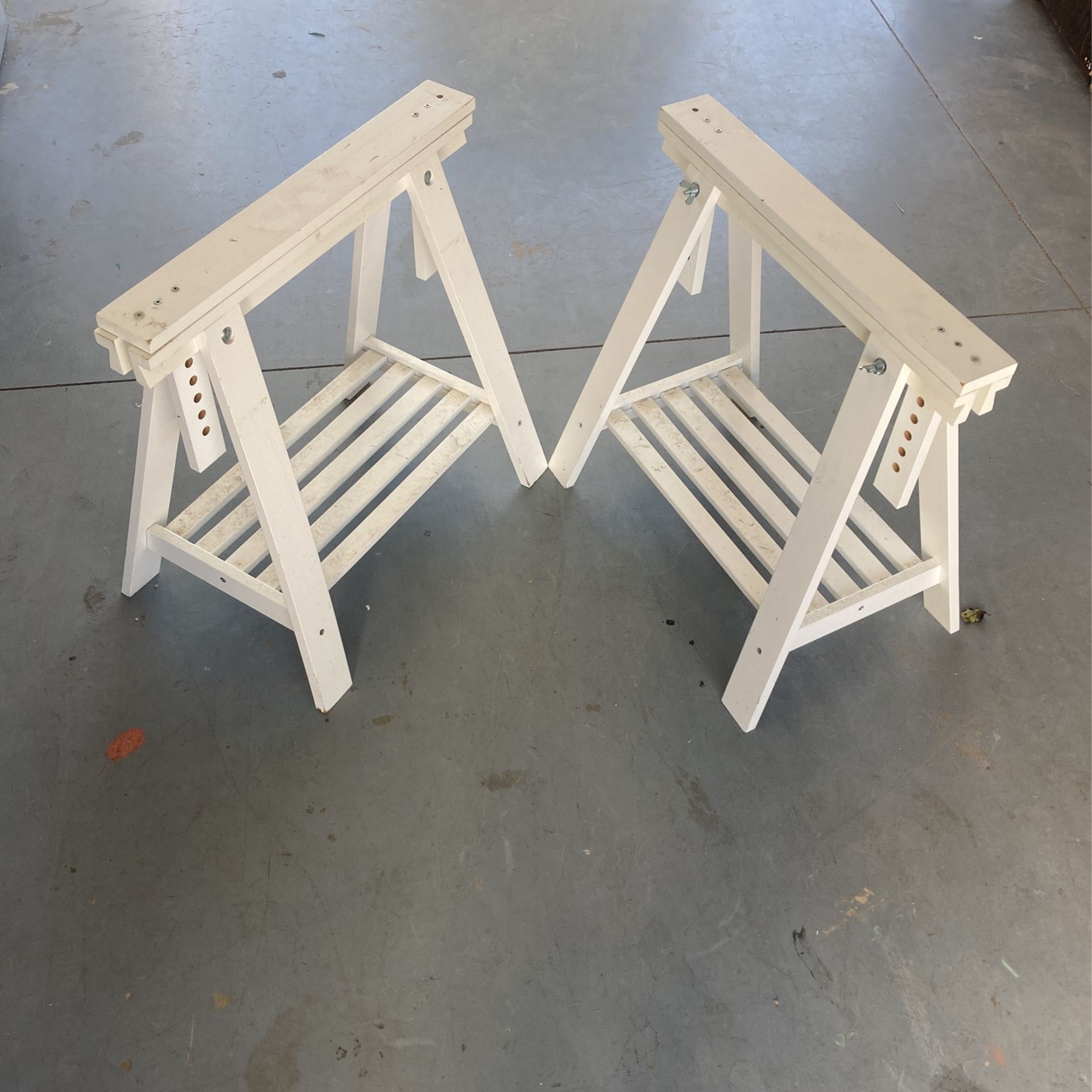 Adjustable Height Saw Horses