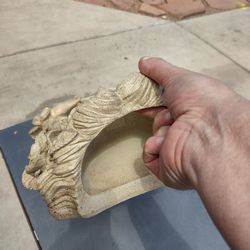 Woman Wall Hanger Made of Pottery