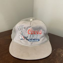 Coors Light Silver Bullet Hat