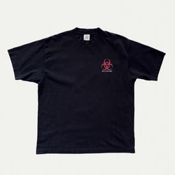 Vetements Genetically Modified Graphic Tee Womens M Biohazard FW18