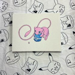 Pokemon Painting Mew 