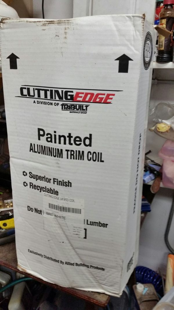 Cutting edge aluminum coil.24"x50' for Sale in Schaumburg ...