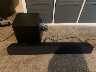 PolkAudio Surroundbar+PolkAudio Wireless subwoofer 